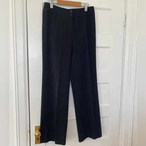 Vintage Armani Collezioni charcoal grey wool pants